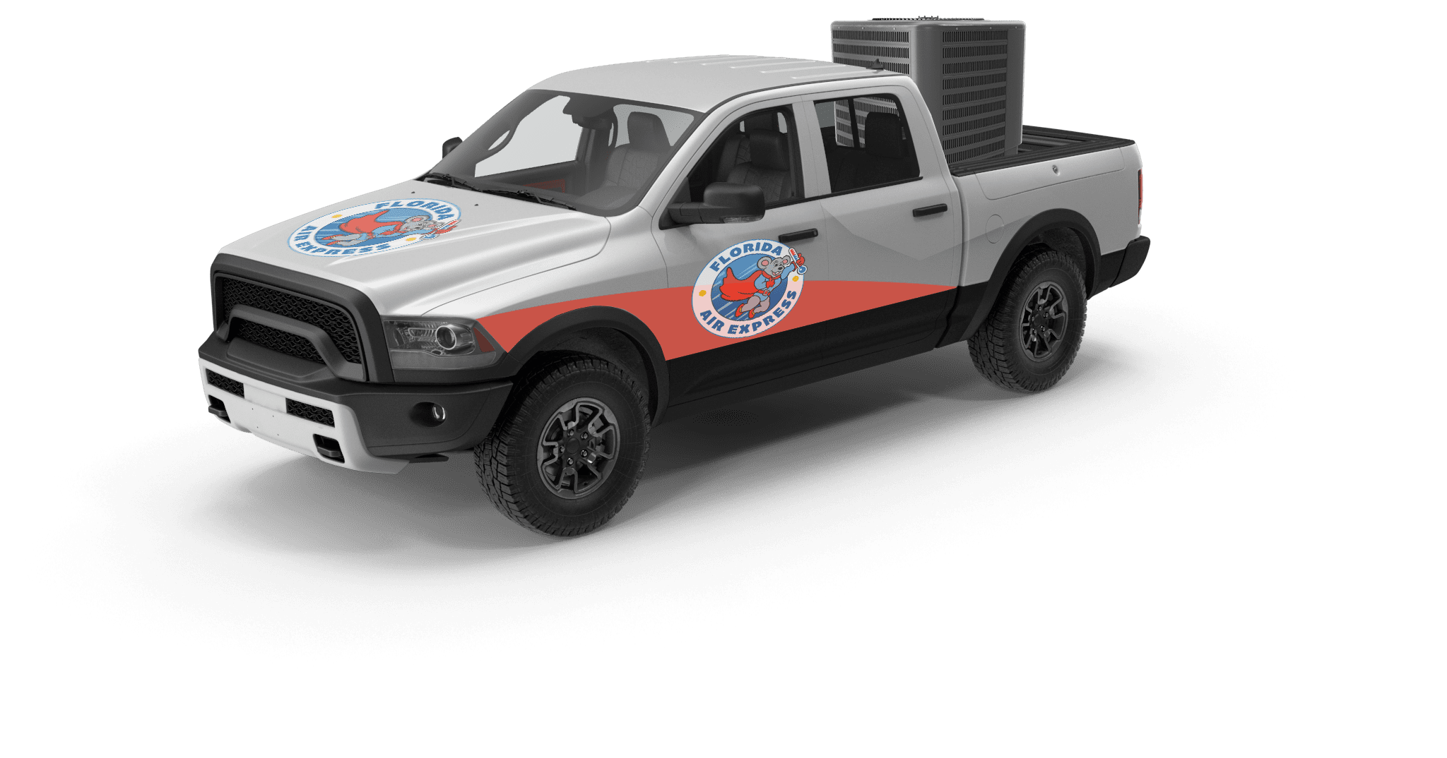 florida air express truck installing an ac system